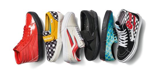 Πρώτη ματιά στη συλλεκτική συλλογή της Vans για τον David Bowie