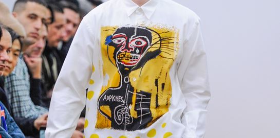 Η συνεργασία μεταξύ Comme des Garçons και Jean-Michel Basquiat είναι έργο τέχνης
