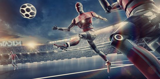 Ρομπότ που παίζουν ποδόσφαιρο επειδή, γιατί όχι;