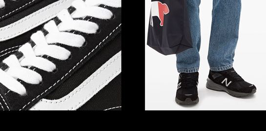 Κλασικά και αγαπημένα μαύρα sneakers