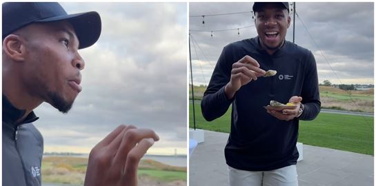 Τι παθαίνει ο Γιάννης Αντετοκούνμπο όταν τρώει στρείδια