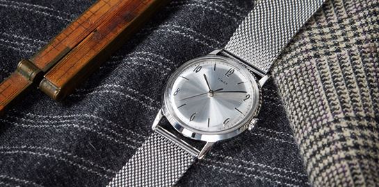 Timex και Mr Porter λανσάρουν μια πολυτελή εκδοχή του εξαιρετικά οικονομικού Marlin Watch