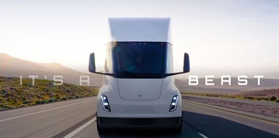To Tesla Semi είναι ένα &#39;θηρίο&#39; με 3 ηλεκτροκινητήρες
