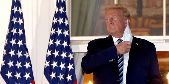 Ο Donald Trump επέστρεψε στον Λευκό Οίκο