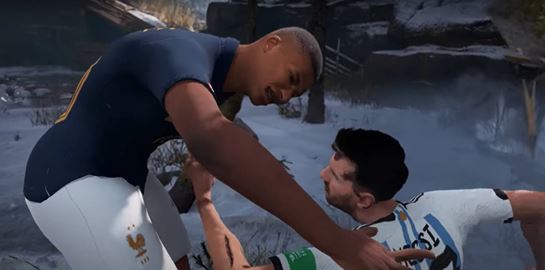 Messi vs Mbappe τώρα και στο God of War;