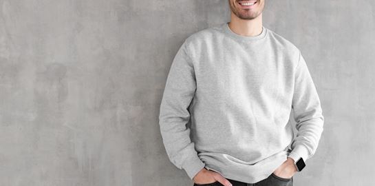 Φούτερ με λαιμόκοψη, ένα must have για το γραφείο