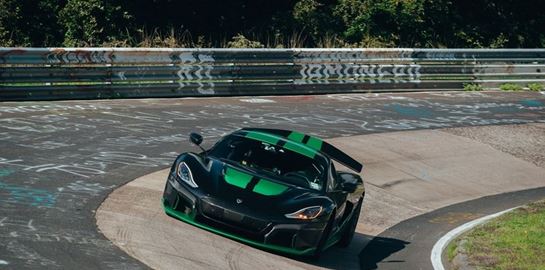 To Rimac Nevera συνέτριψε το ρεκόρ ηλεκτρικών στο Nurburgring
