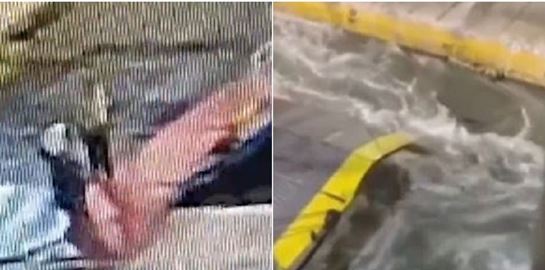 To βίντεο-ντοκουμέντο που δείχνει το πλήρωμα του Blue Horizon να σπρώχνει τον 36χρονο στη θάλασσα