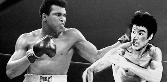 Bruce Lee εναντίον Muhammad Ali