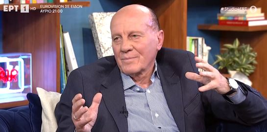 Ο Μίμης Δομάζος δε θέλει να μιλά για τη Βίκυ Μοσχολιού