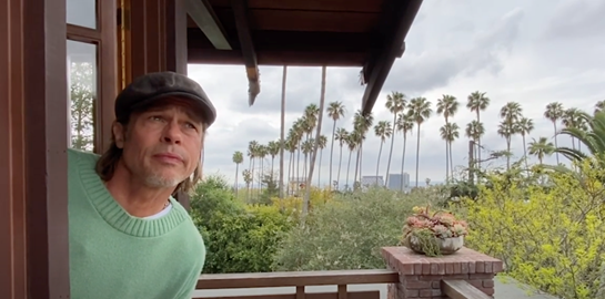 Ο Brad Pitt είναι ο μετεωρολόγος που θέλουμε