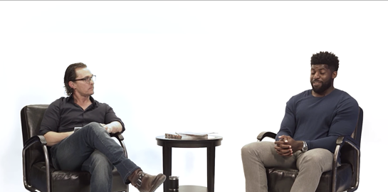 Ο Matthew McConaughey σε &quot;Άβολες Συζητήσεις Με Έναν Μαύρο Άντρα&quot;