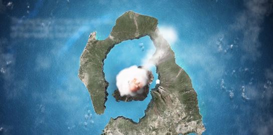 Βίντεο: Οι ηφαιστειακές εκρήξεις που διαμόρφωσαν την Σαντορίνη