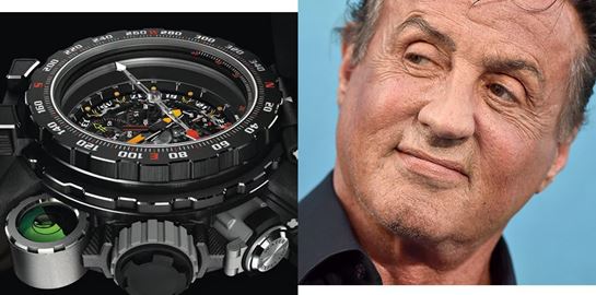 Ο Sylvester Stallone λανσάρει ένα ρολόι φτιαγμένο για blockbusterική δράση