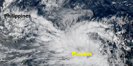 Η τροπική καταιγίδα Malakas έγινε viral για τον λόγο που φαντάζεσαι