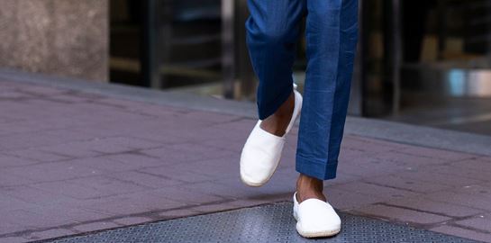 Εσπαντρίγιες, τα πιο καλοκαιρινά αντρικά υποδήματα