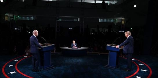 Στο πρώτο debate Donald Trump-Joe Biden νικητής ήταν το χάος