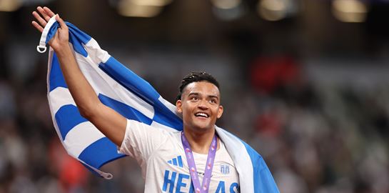 &quot;Ασημένιος&quot; ο Εμμανουήλ Καραλής στο Παγκόσμιο Πρωτάθλημα Στίβου