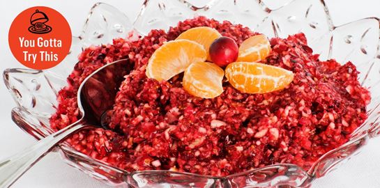 Η συνταγή για το τέλειο Cranberry Relish με μόλις 3 υλικά