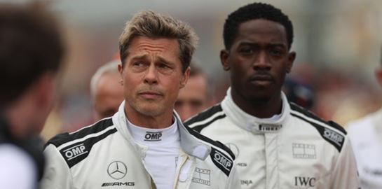 Όλοι μιλούν για τον Brad Pitt στo βρετανικό Grand Prix