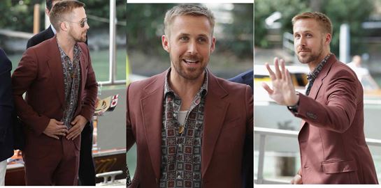 Ο Ryan Gosling ήταν ο &quot;First Man&quot; του στυλ στην αυλαία του Φεστιβάλ Βενετίας