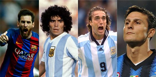 Οι 20 σπουδαιότεροι Αργεντινοί ποδοσφαιριστές όλων των εποχών