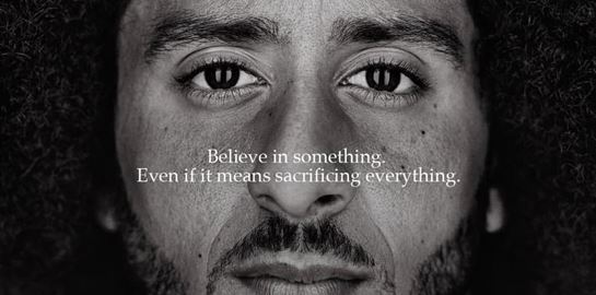 Ο Colin Kaepernick είναι το κεντρικό πρόσωπο στη νέα καμπάνια της Nike