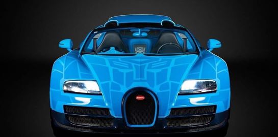 Αυτή η Bugatti Veyron είναι για τους fans των Transformers