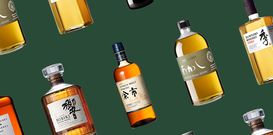 Μερικά από τα κορυφαία Ιαπωνικά ουίσκι