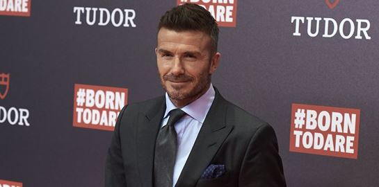 Ζηλέψαμε το αδιάβροχο look του David Beckham