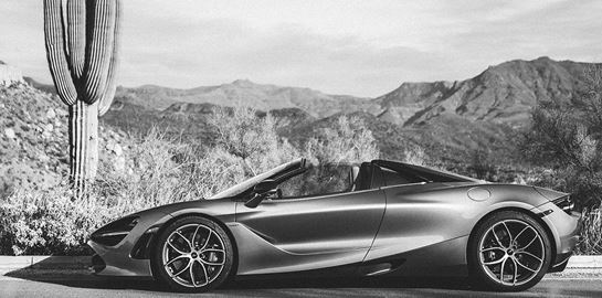 McLaren 720S Spider, χάρμα οφθαλμών