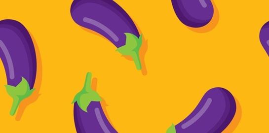 To emoji μελιτζάνα έχει τη δική του ιστορία