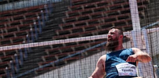 Χάλκινο μετάλλιο για τον Κωνσταντίνο Τζούνη στη δισκοβολία F56 στους Παραολυμπιακούς Αγώνες