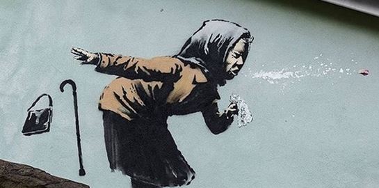 Το νέο έργο του Banksy στο Μπρίστολ