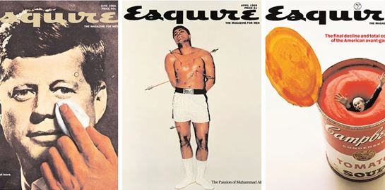 Τα μαγικά Esquire εξώφυλλα του George Lois