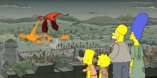 Οι Simpsons είχαν ήδη προβλέψει τη μεταστροφή της Khaleesi στο τελευταίο GoT