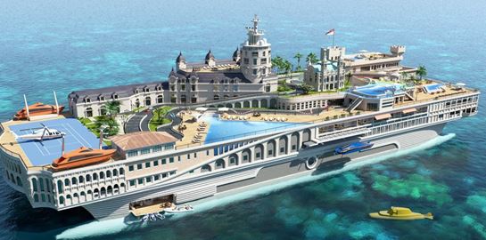 Το mega yacht-νησί των €800.000.000