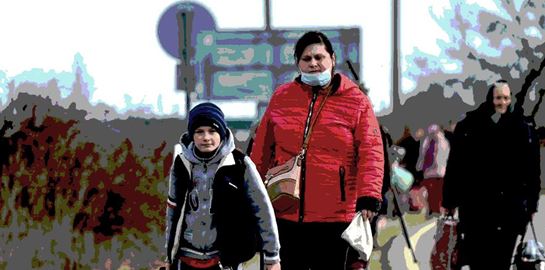 Ουκρανία, το χρονικό της μεγάλης φυγής