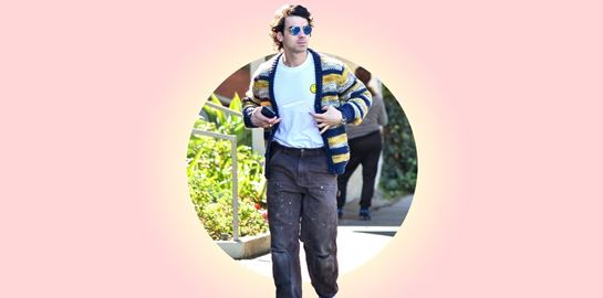 Η τέχνη του cardigan από τον Joe Jonas