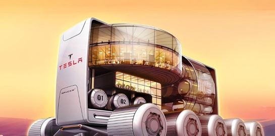 Το τροχήλατο ξενοδοχείο Tesla θα αλλάξει τη ζωή μας για πάντα