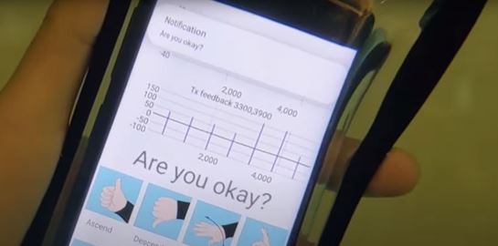 Επιτέλους, μία υποβρύχια εφαρμογή μηνυμάτων