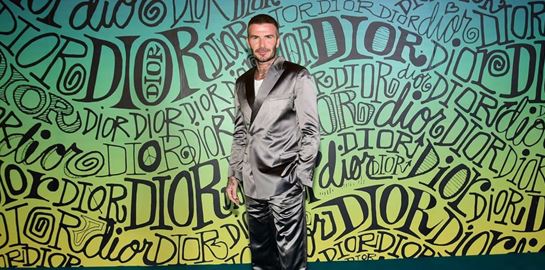 Το metallic tailoring του David Beckham