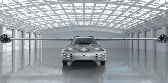 NFT Aska, ένα υβριδικό ιπτάμενο αυτοκίνητο