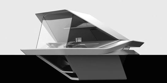 Ένα hi-tech houseboat για να ζεις όπου και όπως θέλεις