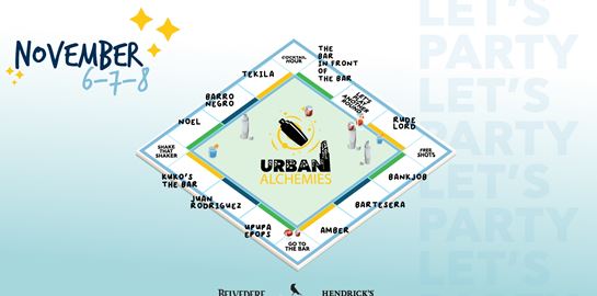 Urban Alchemies, για 2η χρονιά, η καρδιά της νυχτερινής Αθήνας χτυπά στο κέντρο της πόλης!