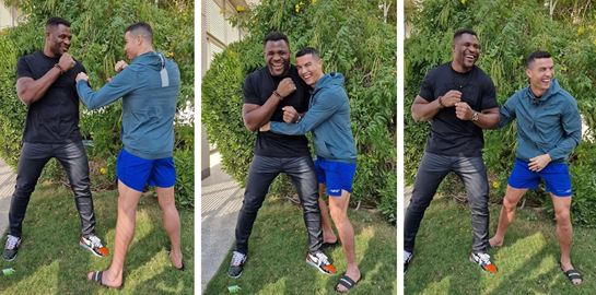 Ο Cristiano Ronaldo βάφει μαύρα τα νύχια των ποδιών του, καμία έκπληξη