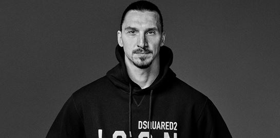 Η Dsquared2 συνεργάζεται με τον Zlatan Ibrahimovic