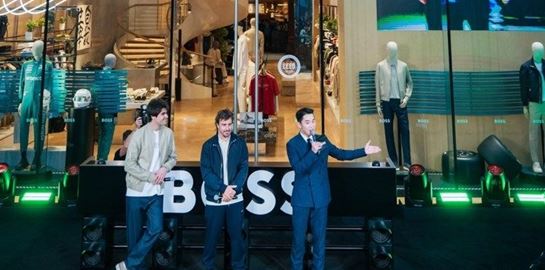 BOSS x Aston Martin | To λαμπερό λανσάρισμα της συλλογής στο Halo store στην Κίνα