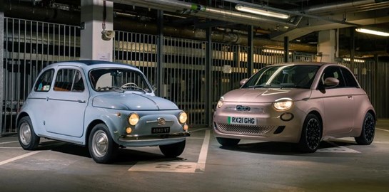 Fiat 500 του 1964 εναντίον Fiat 500 του 2021