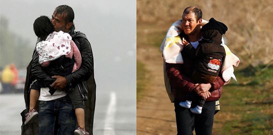 Η φωτογραφία που αναβίωσε μνήμες από τον πατέρα πρόσφυγα του Γιάννη Μπεχράκη